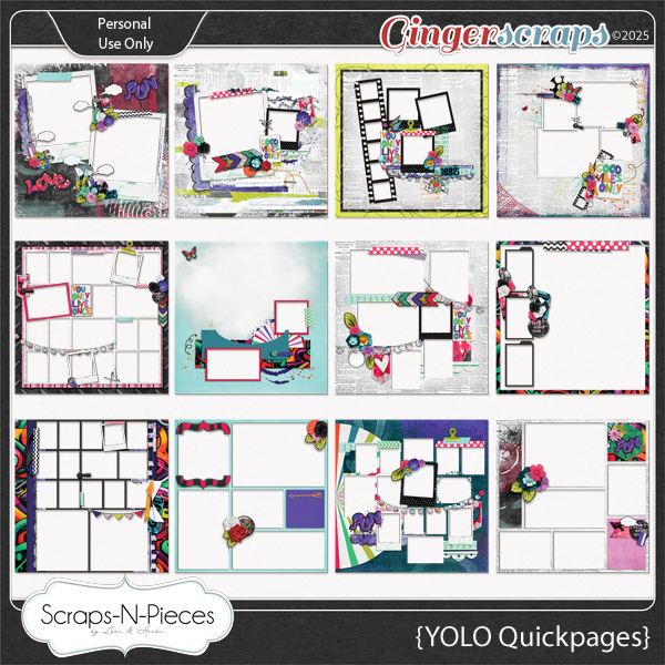 YOLO Quickpages by Scraps N Pieces
