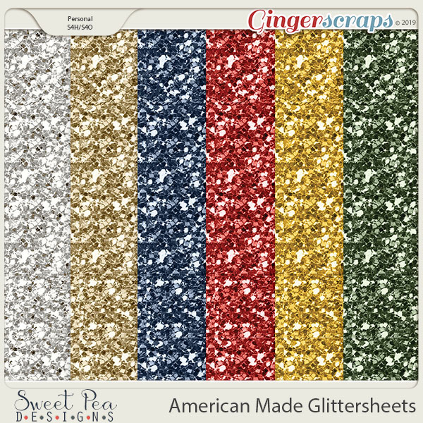 American Made Glittersheets