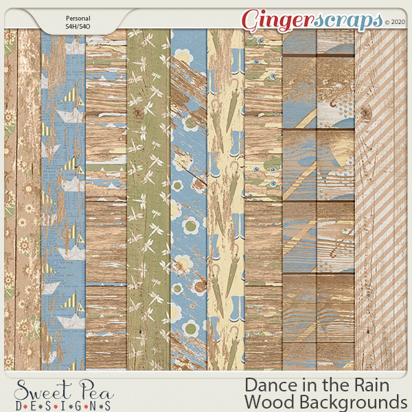 Dance in the Rain Wood Backgrounds