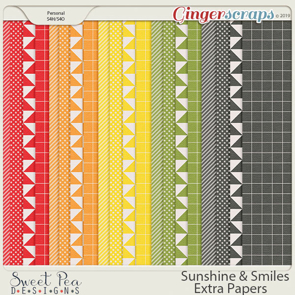 Sunshine and Smiles Extra Paper Pack
