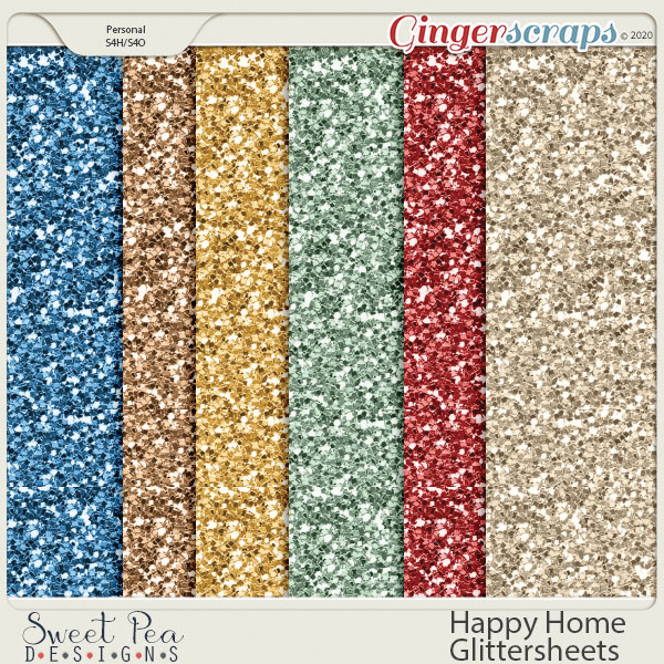 Happy Home Glittersheets