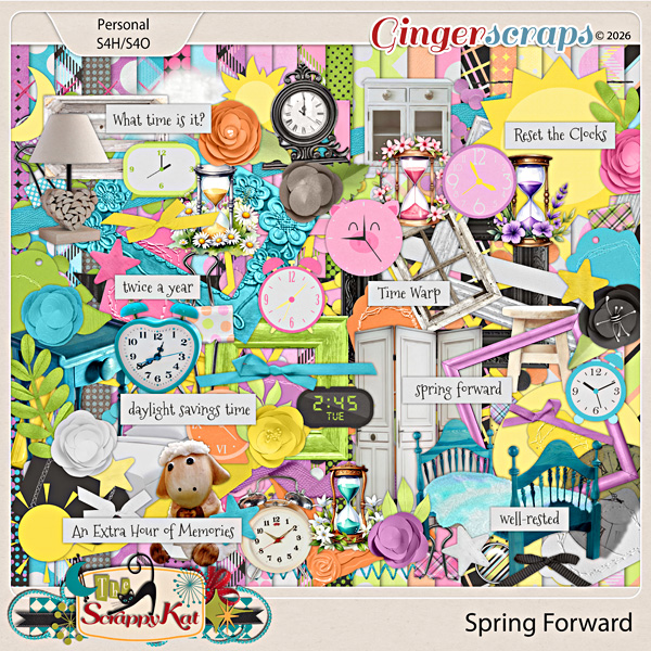 Spring Forward Kit by The Scrappy Kat
