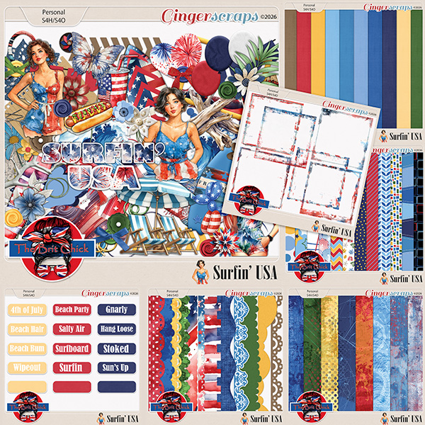 Surfin' USA Bundle By The Brit Chick