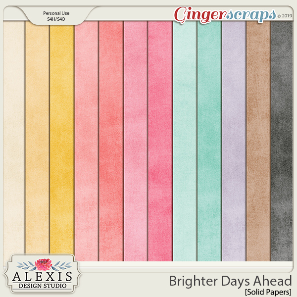 Brighter Days Ahead - Solid Papers