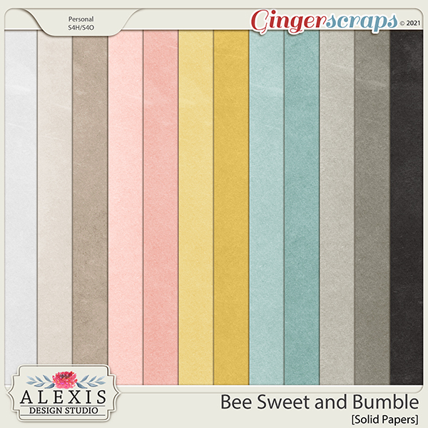 Bee Sweet and Bumble - Solids