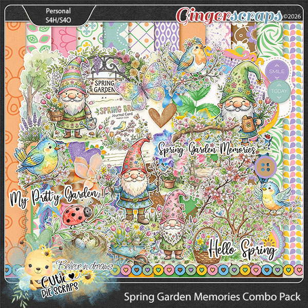 Spring Garden Memories Combo Pack