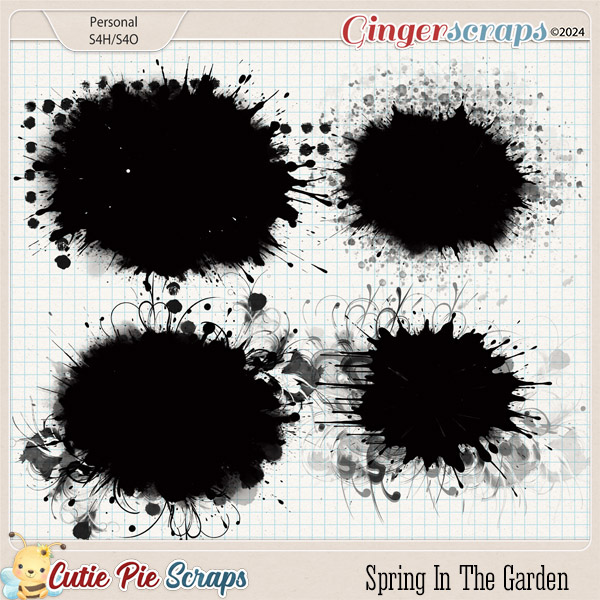 Spring In The Garden Splash Photo Masks