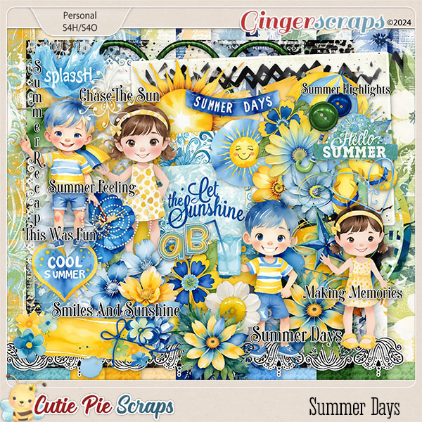 Summer Days Page Kit