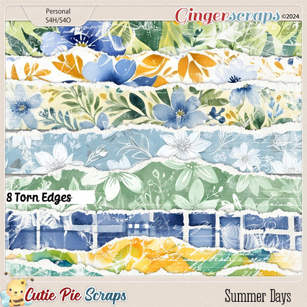 Summer Days Torn Edges