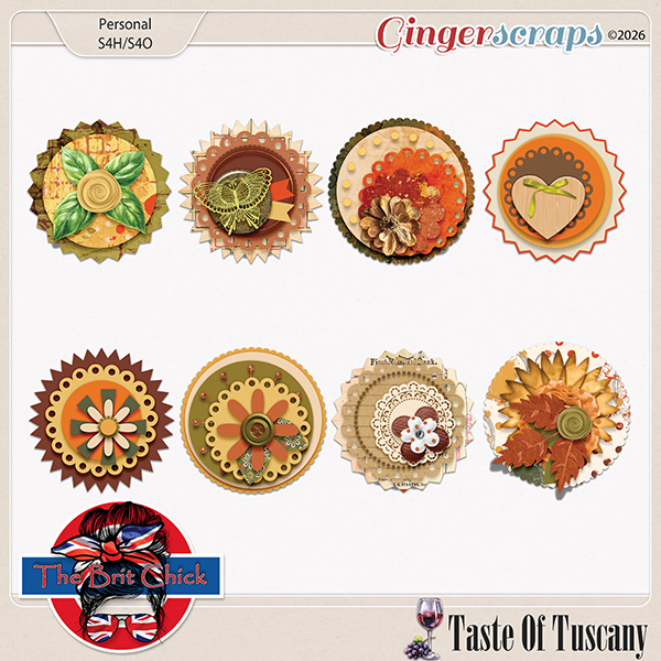 Taste Of Tuscany Seals By The Brit Chick