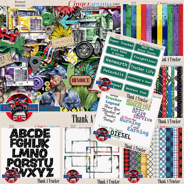 Thank A Trucker Bundle By The Brit Chick