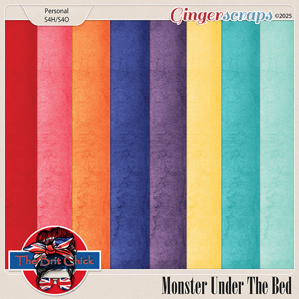Monsters Under The Bed Solid Papers By The Brit Chick