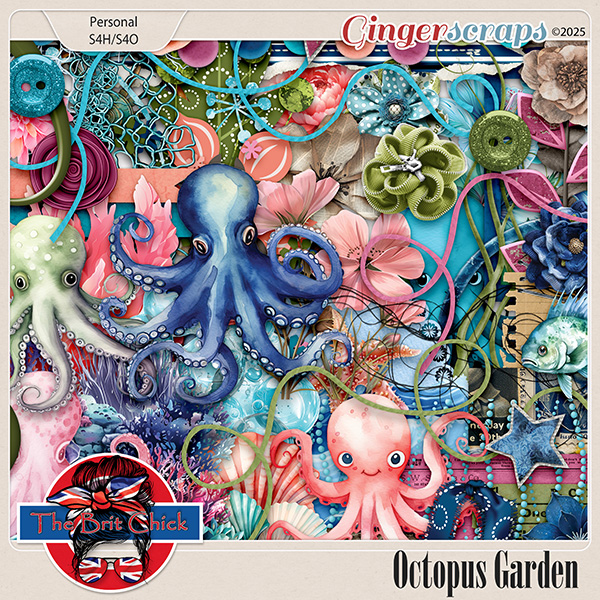Octopus Garden Elements By The Brit Chick