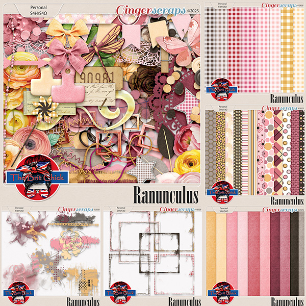 Ranunculus Bundle By The Brit Chick