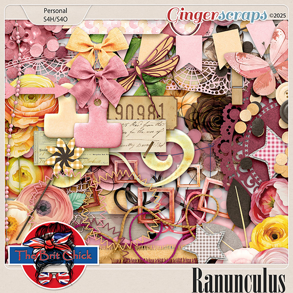 Ranunculus Elements By The Brit Chick