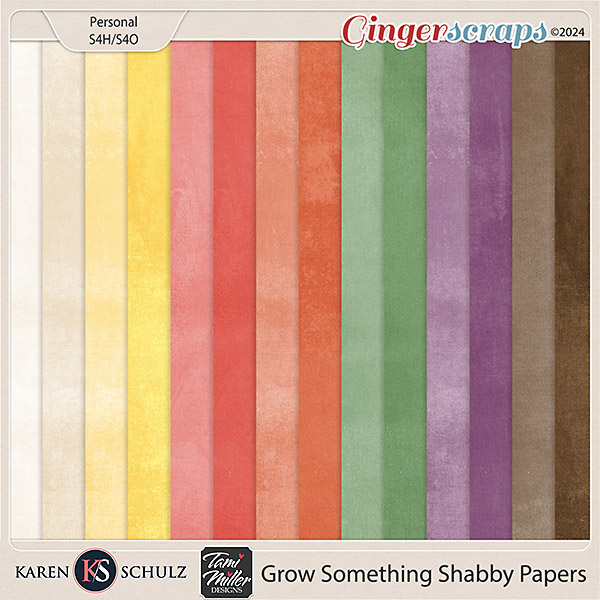 Grow Something Shabby Papers