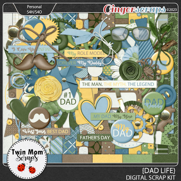 Dad Life - KIT by Twin Mom Scraps