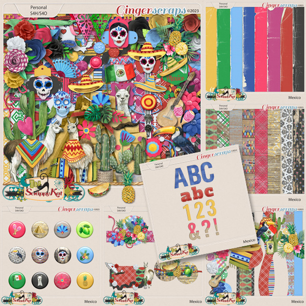 Mexico Bundle by The Scrappy Kat