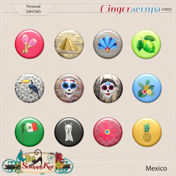 Mexico Flairs by The Scrappy Kat