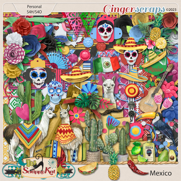 Mexico Kit by The Scrappy Kat