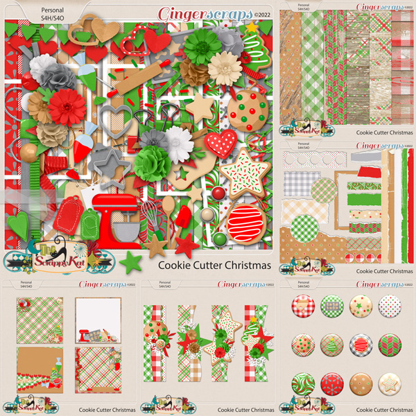 Cookie Cutter Christmas Bundle by The Scrappy Kat