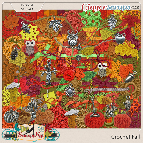 Crochet Fall by The Scrappy Kat