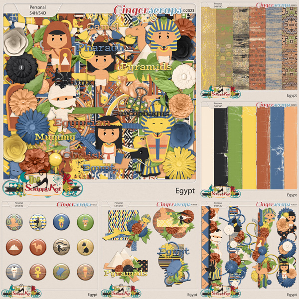Egypt Bundle by The Scrappy Kat