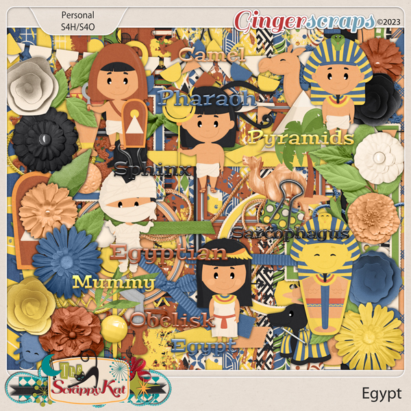 Egypt Kit by The Scrappy Kat