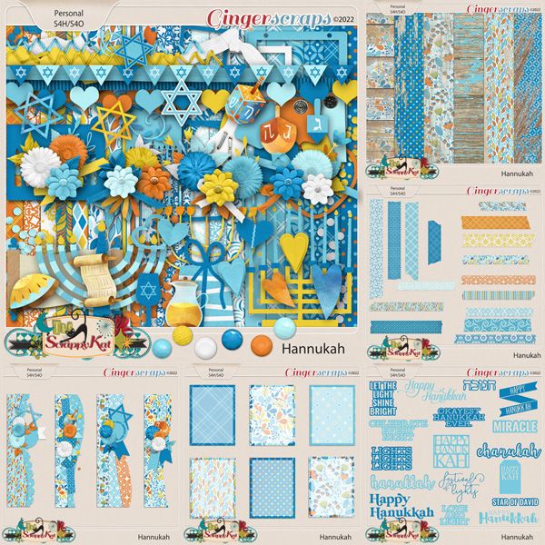 Hanukkah Bundle by The Scrappy Kat