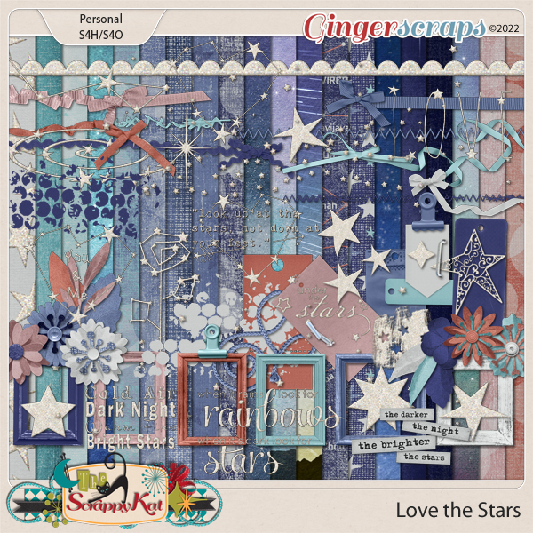 Love The Stars by The Scrappy Kat