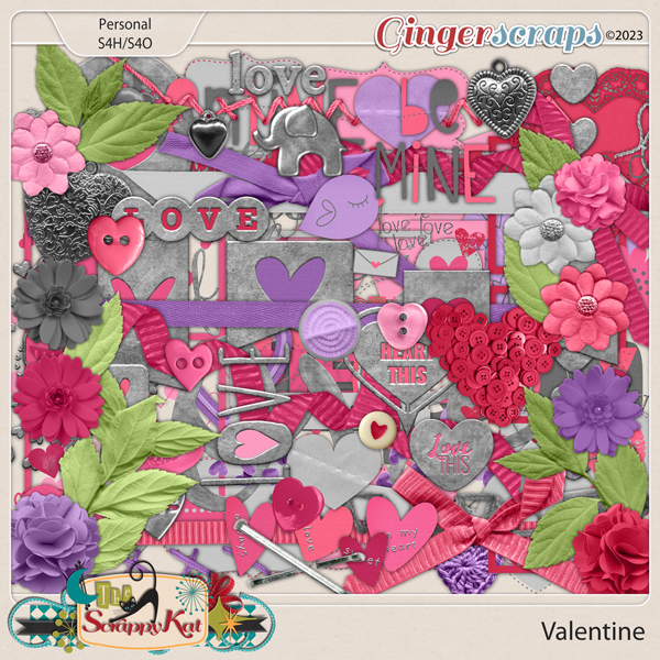 Valentine Elements by The Scrappy Kat