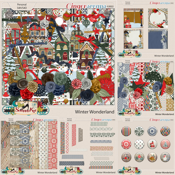 Winter Wonderland Bundle by The Scrappy Kat