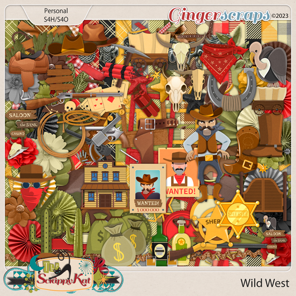 Wild West by The Scrappy Kat