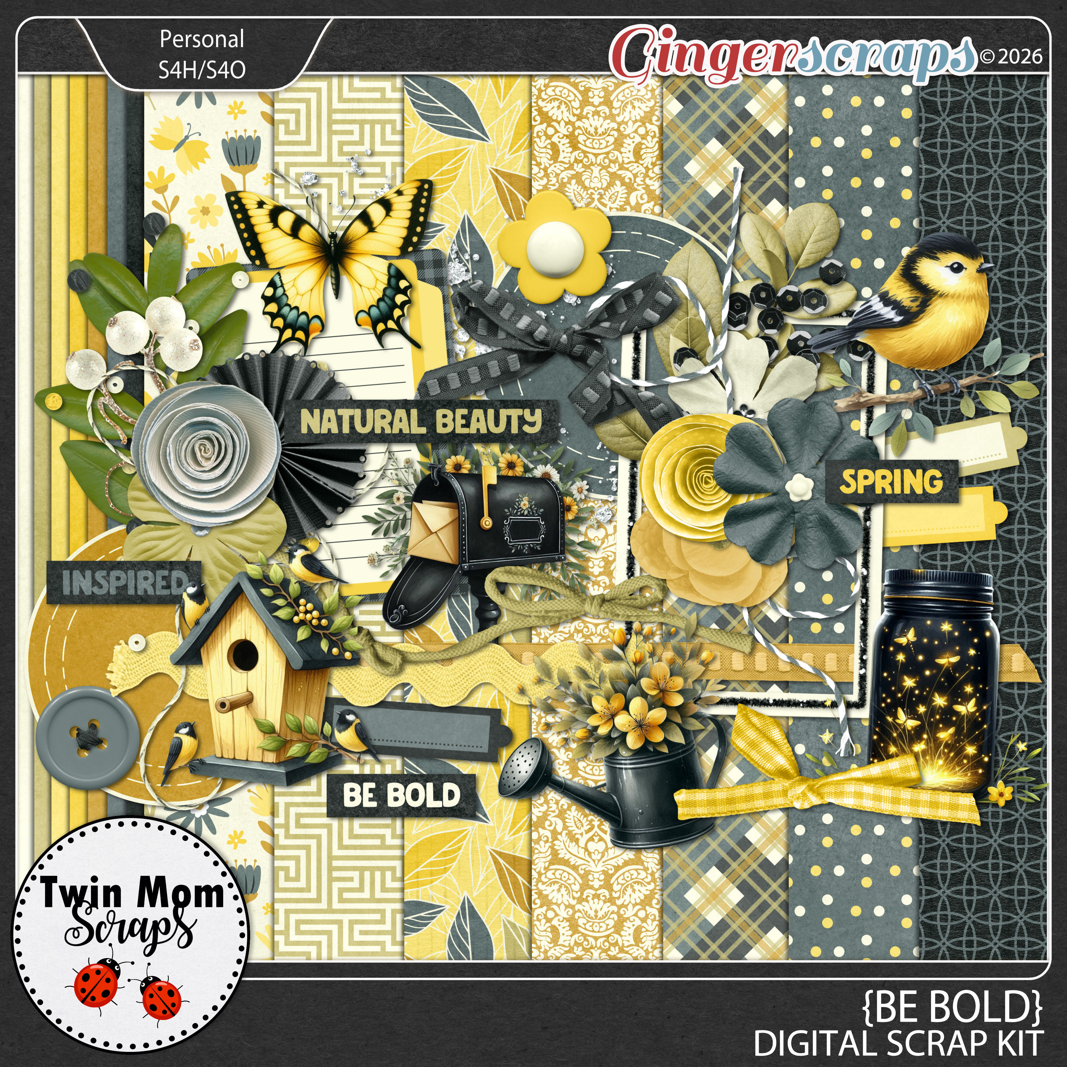 Be Bold - KIT by Twin Mom Scraps