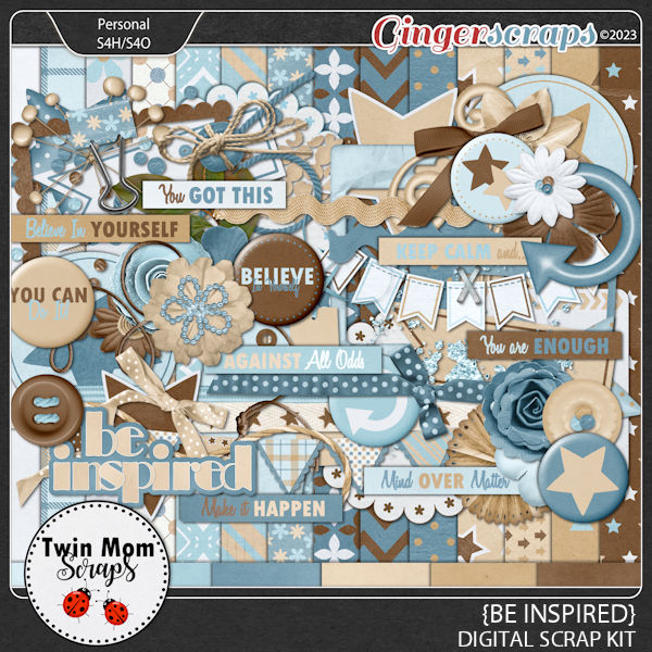 Be Inspired - KIT by Twin Mom Scraps