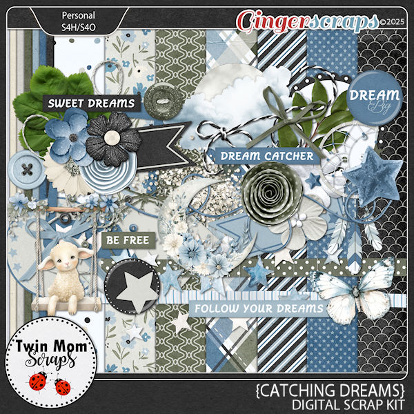 Catching Dreams - KIT by Twin Mom Scraps