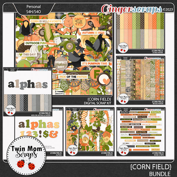 Corn Field - BUNDLE by Twin Mom Scraps