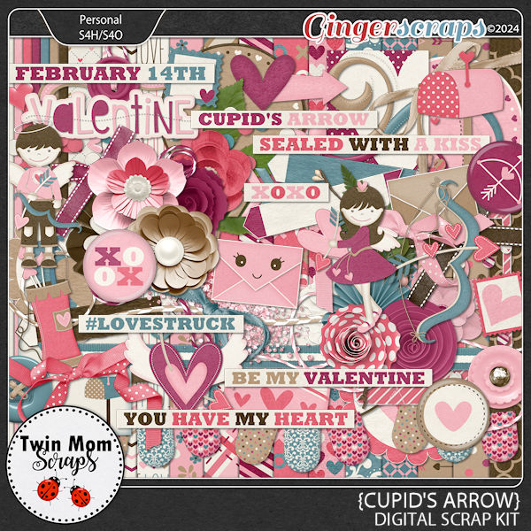 Cupid's Arrow - KIT by Twin Mom Scraps