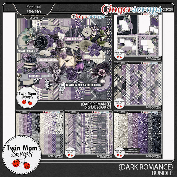 Dark Romance - BUNDLE by Twin Mom Scraps