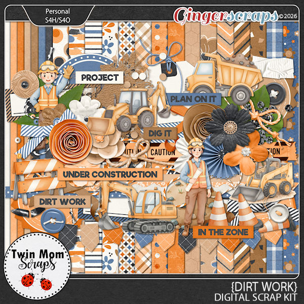 Dirt Work - KIT by Twin Mom Scraps