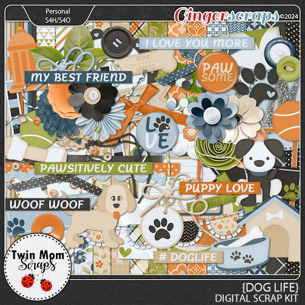 Dog Life - KIT by Twin Mom Scraps