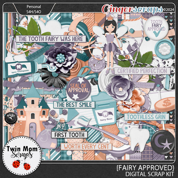 Fairy Approved - KIT by Twin Mom Scraps