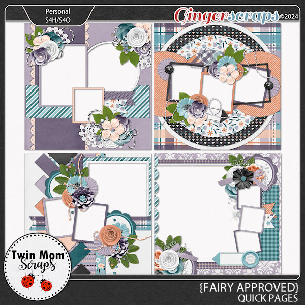 Fairy Approved - QUICK PAGES by Twin Mom Scraps
