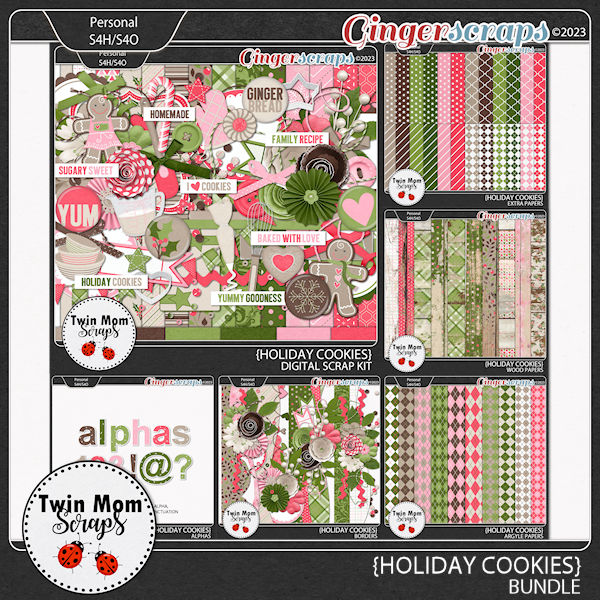 Holiday Cookies - BUNDLE by Twin Mom Scraps