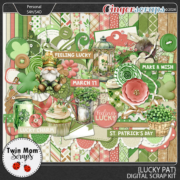 Lucky Pat - KIT by Twin Mom Scraps
