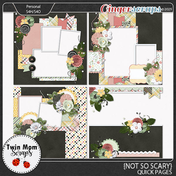 Not So Scary - QUICK PAGES by Twin Mom Scraps