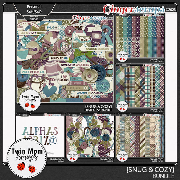 Snug & Cozy - BUNDLE by Twin Mom Scraps