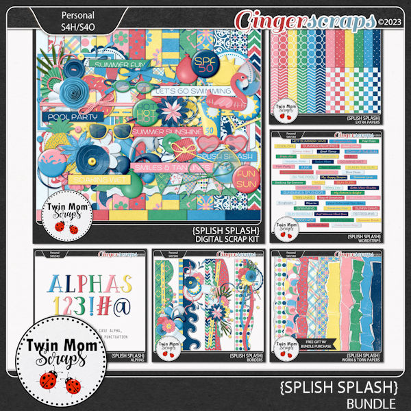 Splish Splash - BUNDLE by Twin Mom Scraps