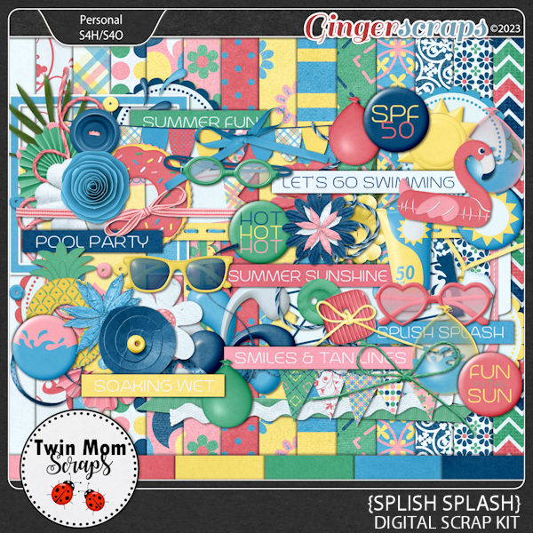 Splish Splash - KIT by Twin Mom Scraps
