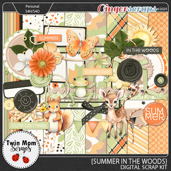 Summer In The Woods - KIT by Twin Mom Scraps
